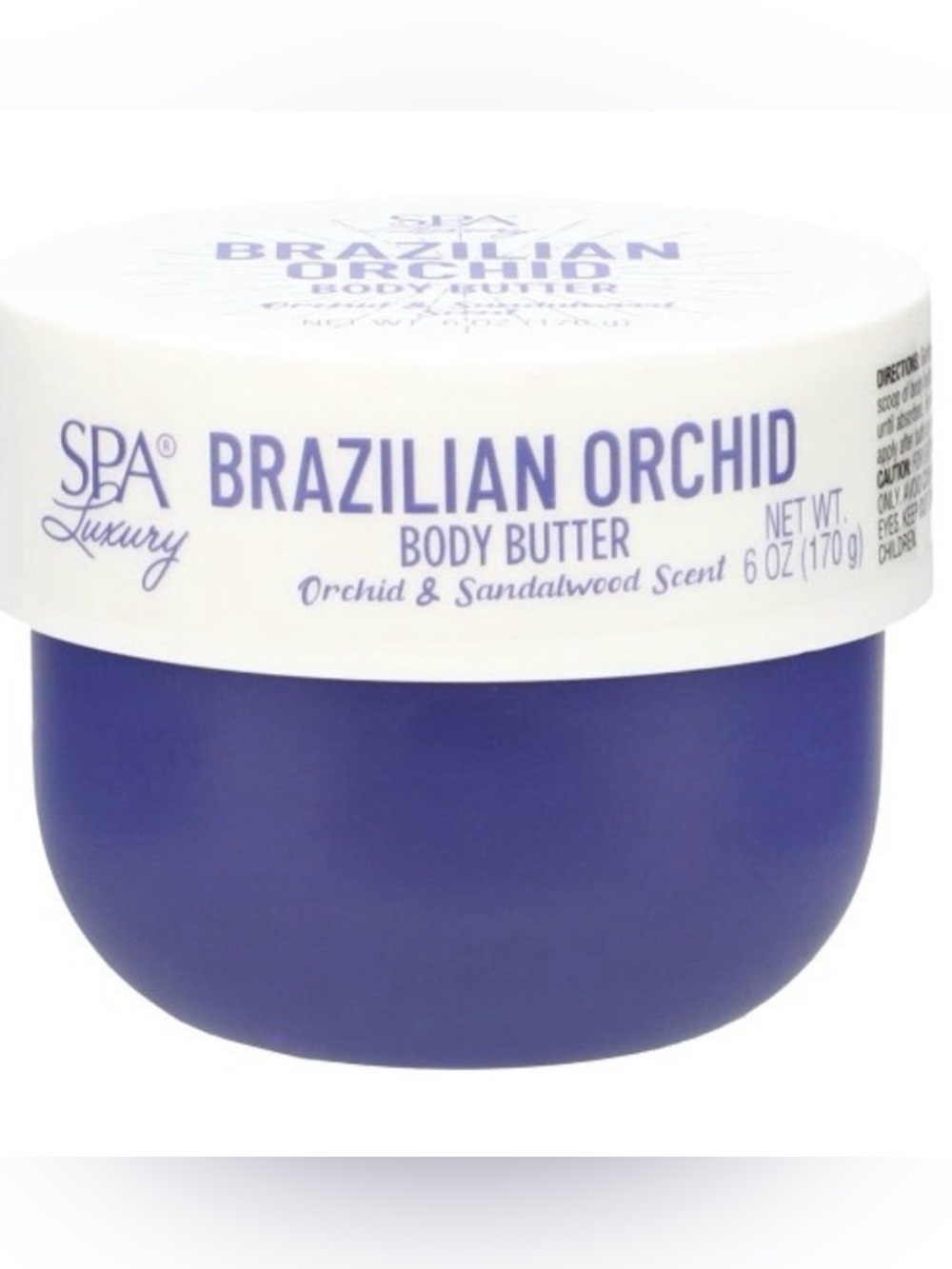 Brazilian Orchid Body Butter - Moisturizing Blue Cream by